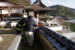 地区住民による初期消火